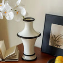 Axyaa Ceramic Vase: Modern Light Luxury Art Desktop Decoration Ornament