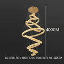 Axyaa Modern LED Pendant Chandelier Light for Staircase & Living Room