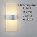 Axyaa LED Acrylic Wall Lamp Minimalist Modern Home Decor Lighting