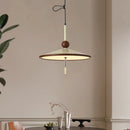 Axyaa Swing Arm LED Pendant Chandelier - 40W Adjustable Light for Kitchen, Dining Room