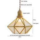 Axyaa Black Walnut LED Pendant Lamp GU10 Round Children's Bedroom Decoration Hanging Lights
