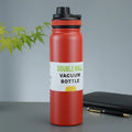 Axyaa 24H Insulated Stainless Steel Water Bottle with Handle, BPA-Free Sports Thermos