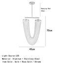Axyaa Italian Tassel Pendant: Luxury Designer Chandelier for Home & Hotel Decor