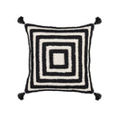 Axyaa Geometric Pattern Cotton Cushion Cover for Home Decor