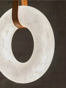 Axyaa Modern Marble LED Pendant Light: Designer Luxury Nordic Minimalist Ceiling Fixture