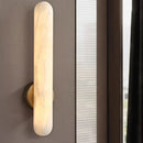 Axyaa Marble LED Wall Lamp: Nordic Luxury Copper Decor for Bedroom, Living Room & Bathroom
