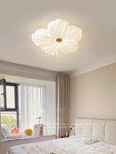 Axya Cream Petal Ceiling Light for Living Room, Bedroom, and Restaurant