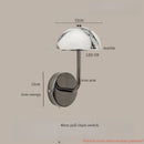 Axyaa Nordic LED Wall Sconce Marble Iron Modern Interior Lighting