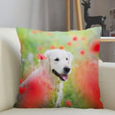 Axyaa Golden Retriever Dog Sofa Pillowcase for home decor