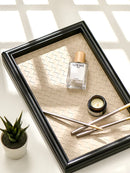 Axya Vintage Leather Tray for Living Room, Entryway, Sundry Storage, and Jewelry Display.