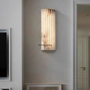 Axyaa Marble LED Wall Lamp Nordic Design Bedside Reading Sconce Stone Art Decor