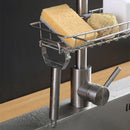 Stainless Steel Sink Rack Sponge Soap Holder Drying Shelf Organizer for Axyaa Brand