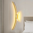 Nordic Black Gold LED Wall Lamp Axyaa Modern Living Room Bedroom Sconces