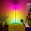 Axyaa RGB Corner Lamp: Colorful Bluetooth Ambient Light with App Control