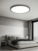 Axyaa Ultrathin LED Ceiling Lamp, Modern Round Lights for Living Room, Bedroom, and Dining Area