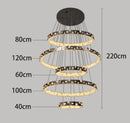 Axyaa LED Chandelier for Modern Dining Room - Indoor Ceiling Lighting