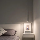 Axyaa Modern Cone-shaped Bedroom Pendant Lamp electroplated Creative Designer minimalistic hanging lamp