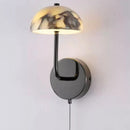 Axyaa Mushroom Marble LED Wall Light for Bedroom and Dining Room
