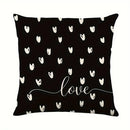 Axyaa Little Angel Love Arrow Pillowcase: Home Room Sofa Cushion Cover Gift