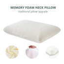 Axyaa Bamboo Memory Foam Cervical Pillow for Neck Care