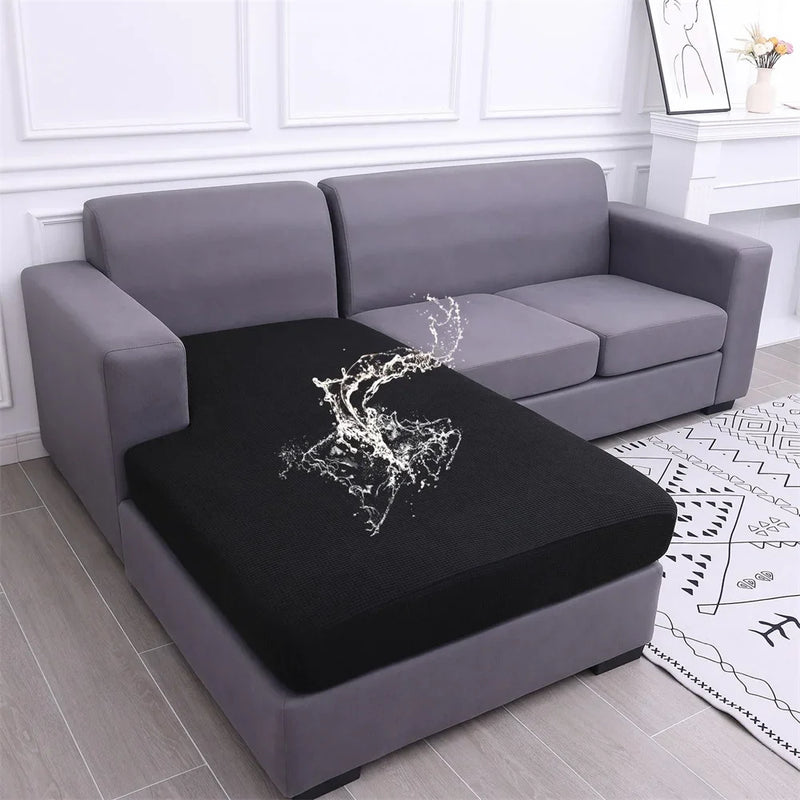 Axyaa Stretch Sofa Seat Cushion Covers - Washable Fabric Slipcover for Living Room