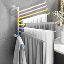 Axyaa Rotating Towel Rack Organizer for Kitchen & Bathroom Storage