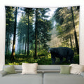 Axyaa Wild Animal Tapestry Nature Landscape Wall Hanging for Home Decor