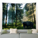 Axyaa Wild Animal Tapestry Nature Landscape Wall Hanging for Home Decor