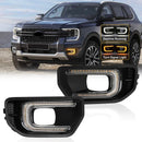 Axyaa LED DRL Turn Signal Lights for Ford Ranger T9 XL XLT SPORT Platinum Wildtrak