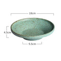 Axyaa Retro Green Ceramic Tableware Set
