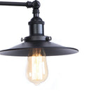 Axyaa Industrial Vintage Iron 2-Head LED Wall Lamp for Living Room and Bedside