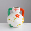 Axyaa Ceramic Vase for Dried Flowers Home Decor - Modern Minimalist Living Room Centerpiece