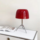 Modern Bauhaus Glass Table Lamp in Vibrant Colors by Axyaa
