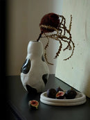 Axya Wabi-Sabi Ceramic Vase for Living Room Decor and Flower Arrangement