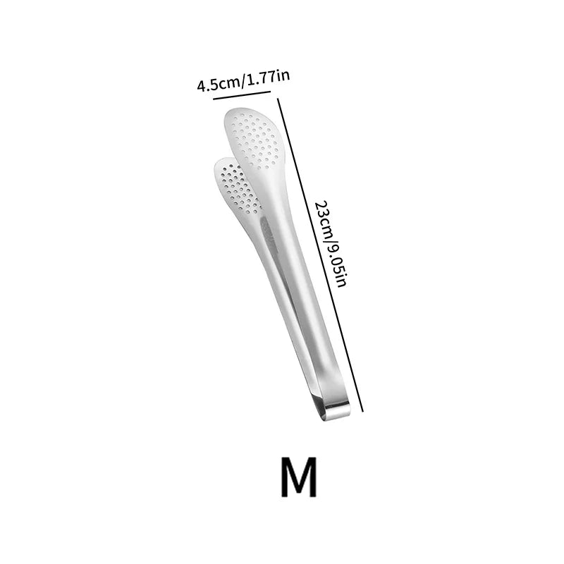 Axyaa Stainless Steel Food Clips - Home Kitchen Barbecue Steak Bread Clips