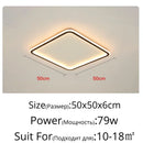 Axyaa Nordic Minimalist LED Ceiling Light for Living Room Kitchen Restaurant