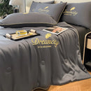Axyaa Soft Embroidered Craft Quilt for All Seasons
