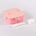 Axyaa Portable Lunch Box: Square Container for Students, Travel, Picnic, Camping & Outdoor Dining