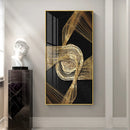 Axyaa Abstract LED Wall Lamp for Bedroom & Living Room