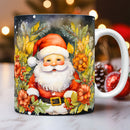 Axyaa Santa Claus Ceramic Mug - Christmas Kids Gift