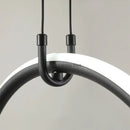 Axyaa Geometric LED Pendant Lights for Modern Living Room Decor