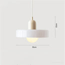 Axyaa Makaron LED Pendant Lamp for Dining Kitchen Island Restaurant Shop Decor