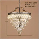 Axyaa Luxury Crystal Chandelier - European Villa Style