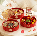 Axyaa Fruit Tray and Candy Box for New Year's, Wedding, Snacks Storage