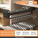 Axyaa Adjustable Telescopic Wardrobe Hanger | Extendable Clothes Rail Organizer