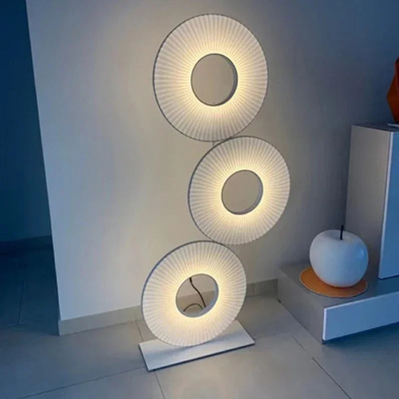 Axyaa Nordic Rotundity Floor Lamps - Designer Creativity for Living Rooms and Bedrooms