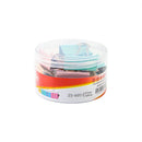 Axyaa Colorful Metal Binder Clips Strong Office School Stationery Learning Supplies