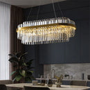 Axyaa Luxury Crystal Chandelier Indoor Ceiling Pendant Light