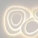 Axyaa Simple White Ceiling Lamp for Warm Indoor Decor in Living Room, Bedroom, or Dining Room