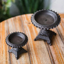 Axya Vintage Cast Iron Candle Holder Rack Home Decor & Photography Props.